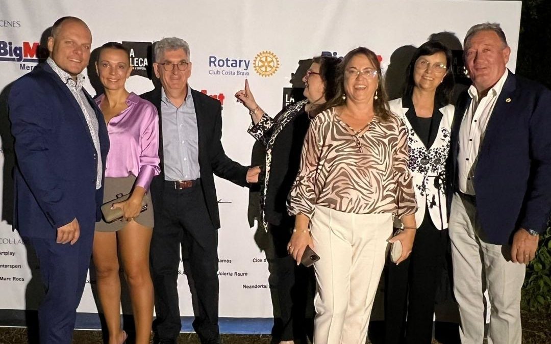 Rotary Club Costa Brava participa com a mecenes al 1r Sopar solidari Gent Molt Gran, de Palamós