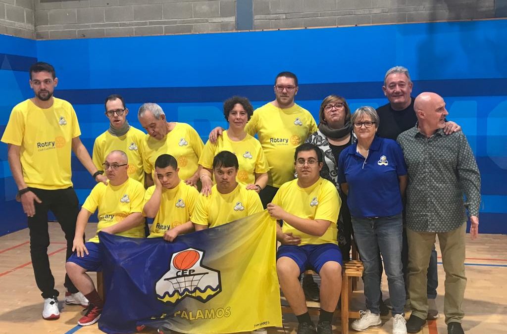 Patrocinat pel Rotary Club costa Brava, neix “Somnis”; L’equip de bàsquet inclusiu del CE Palamós i El Trampolí